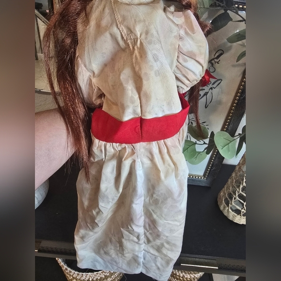 32" Tall Grim Girl Doll Halloween Prop Motion-Activated Spooky Creepy Decoration - Picture 7 of 7